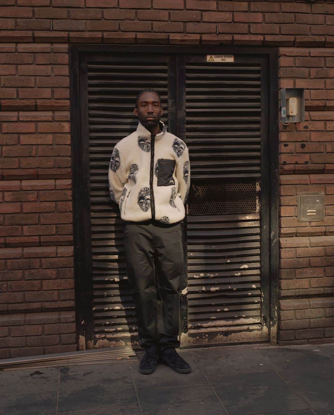 Stüssyのインスタグラム：「Mask Jacquard Sherpa, available now in Chapter Stores and on stussy.com」