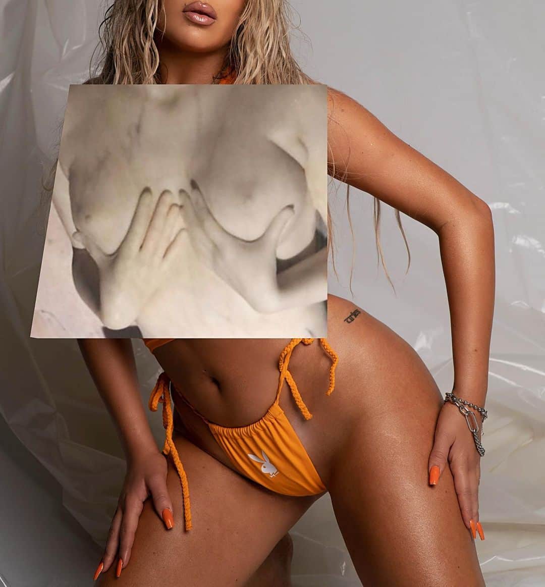 ファニー・リックマンのインスタグラム：「🧡#missguidedxplayboy」