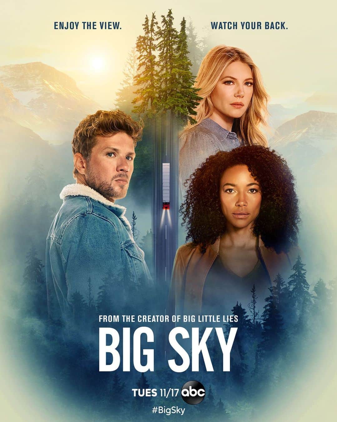 キャサリン・ウィニックのインスタグラム：「BIG SKY. Coming to you on November 17th on ABC.✨」