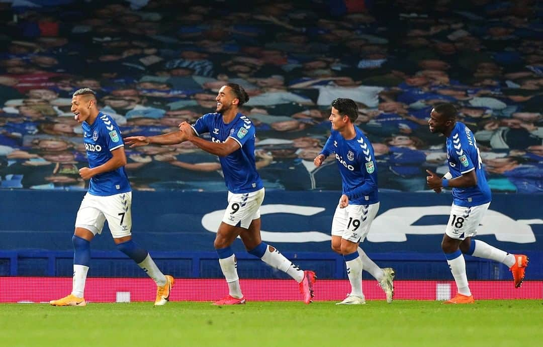 エヴァートンFCさんのインスタグラム写真 - (エヴァートンFCInstagram)「🕺🕺🕺🕺」10月1日 5時16分 - everton