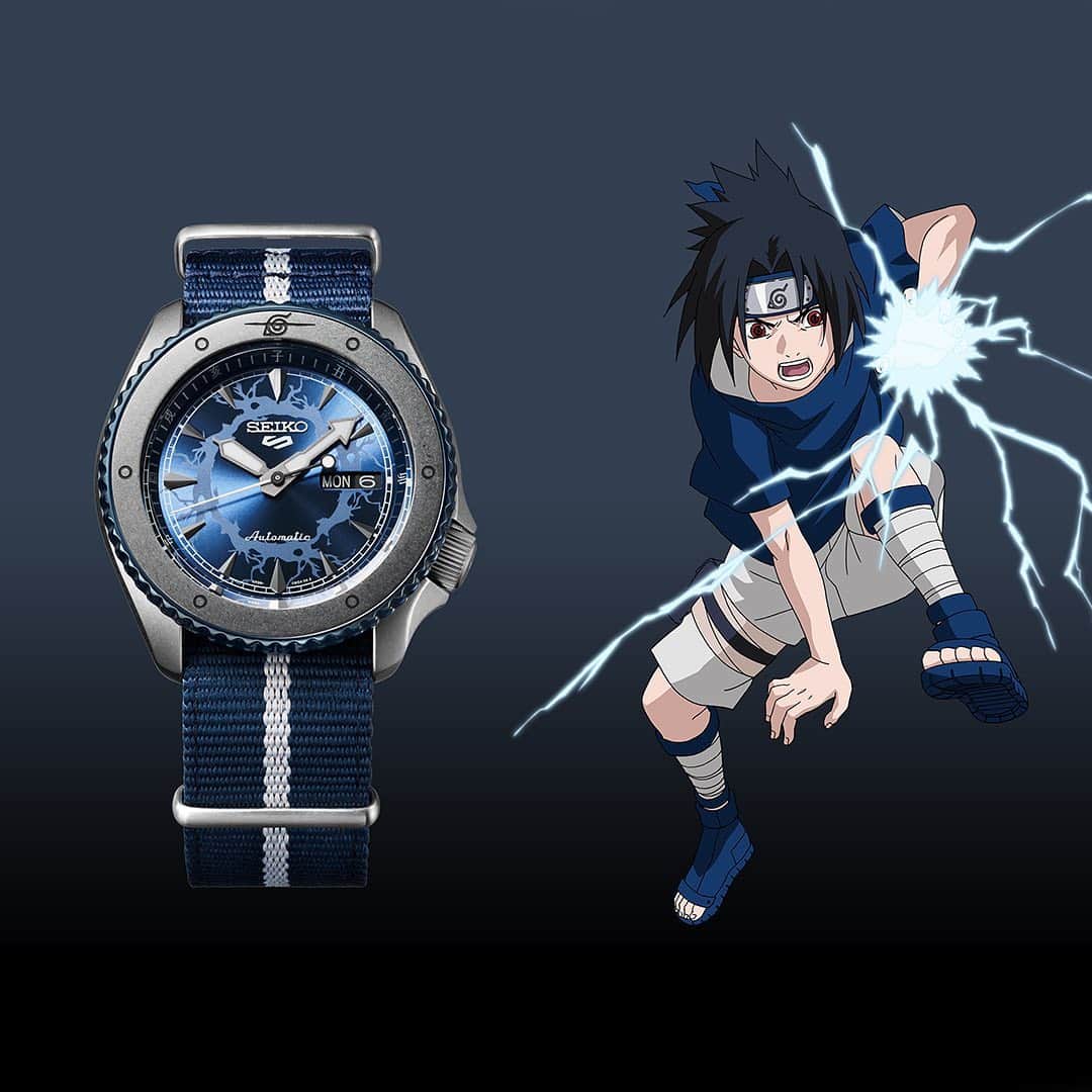 HYPEBEASTさんのインスタグラム写真 - (HYPEBEASTInstagram)「@hypebeaststyle: @seikowatchofficial has debuted its 'Naruto' Signature "5 Sports" watches. The timepieces commemorate some of your favorite characters like Sasuke, Rock Lee, Gara, Shikamaru, and more sporting the outfits and personalities of each individual character into the faces and case designs. Some of the details include Sasuke’s jutsu on the watch’s dial pattern, his family’s Sharingan sign on the watch crown, and a horizontal line through the Hidden Leaf Village symbol at the top of the bezel. Each timepiece will arrive tucked inside a bespoke scroll-inspired package to complete the theming. The collection is set to arrive sometime in December. Who's your favorite Naruto character?⁠⠀ Photo: Seiko」10月1日 6時11分 - hypebeast