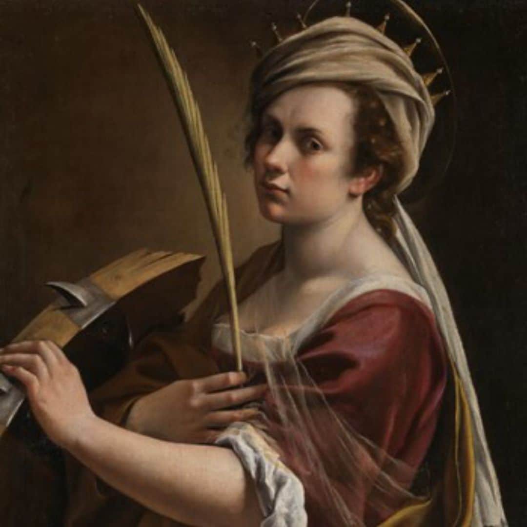 トームさんのインスタグラム写真 - (トームInstagram)「Self Portrait of Saint Catherine of Alexandria , Artemisia Gentileschi 1593 - 1654 or later Artemisia is the most celebrated female painter of the 17th century. She worked in Rome, Florence, Venice, Naples and London, for the highest echelons of European society, including the Grand Duke of Tuscany and Philip IV of Spain.  Artemisia was born in Rome, the eldest of five children and only daughter of Orazio Gentileschi, under whom she trained. Artemisia’s earliest signed and dated painting, ‘Susanna and the Elders’ (Schloss Weißenstein collection, Pommersfelden, Germany), is from 1610. A year later Artemisia was raped by the painter Agostino Tassi, an acquaintance and collaborator of her father’s. An infamous trial, meticulously recorded in documents that survive, ensued in 1612. Tassi was found guilty and banished from Rome, though his punishment was never enforced.  Following the trial Artemisia married a little-known Florentine artist by the name of Pierantonio di Vincenzo Stiattesi, and left Rome for Florence shortly thereafter. There she had five children and established herself as an independent artist, becoming the first woman to gain membership to the Academy of the Arts of Drawing in 1616. Artemisia returned to Rome in 1620, beset by creditors after running up debts, and she remained there for 10 years (except for a trip to Venice in 1628).  From 1630 she settled in Naples, where she ran a successful studio until her death. She briefly visited London in 1639, perhaps to assist her ailing father on the ceiling painting of the Queen’s House in Greenwich (now at Marlborough House in London), but was back in Naples the following year. The precise date of her death is not known but a recently discovered document records her still living in Naples in August 1654. #artemesiagentileschi #nationalgallery」10月1日 6時12分 - tomenyc