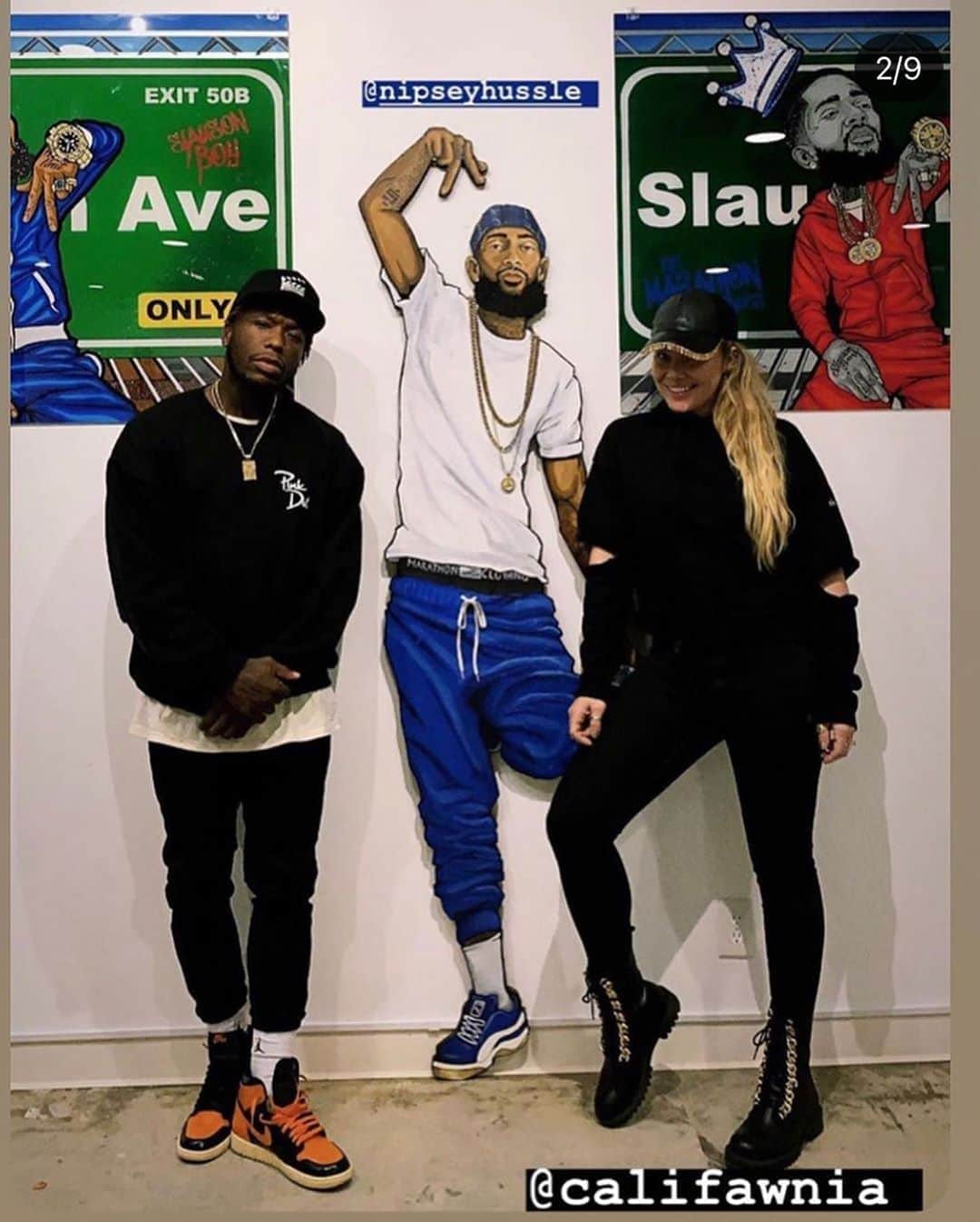 のインスタグラム：「Just wanted to give a special HAPPY BIRTHDAY 🎉 to one of the coolest humans on this earth 🌎 @califawnia love you Fawnnie hope today is the best day ever 🙌🏾 live it up one time for the kid cuz aye」