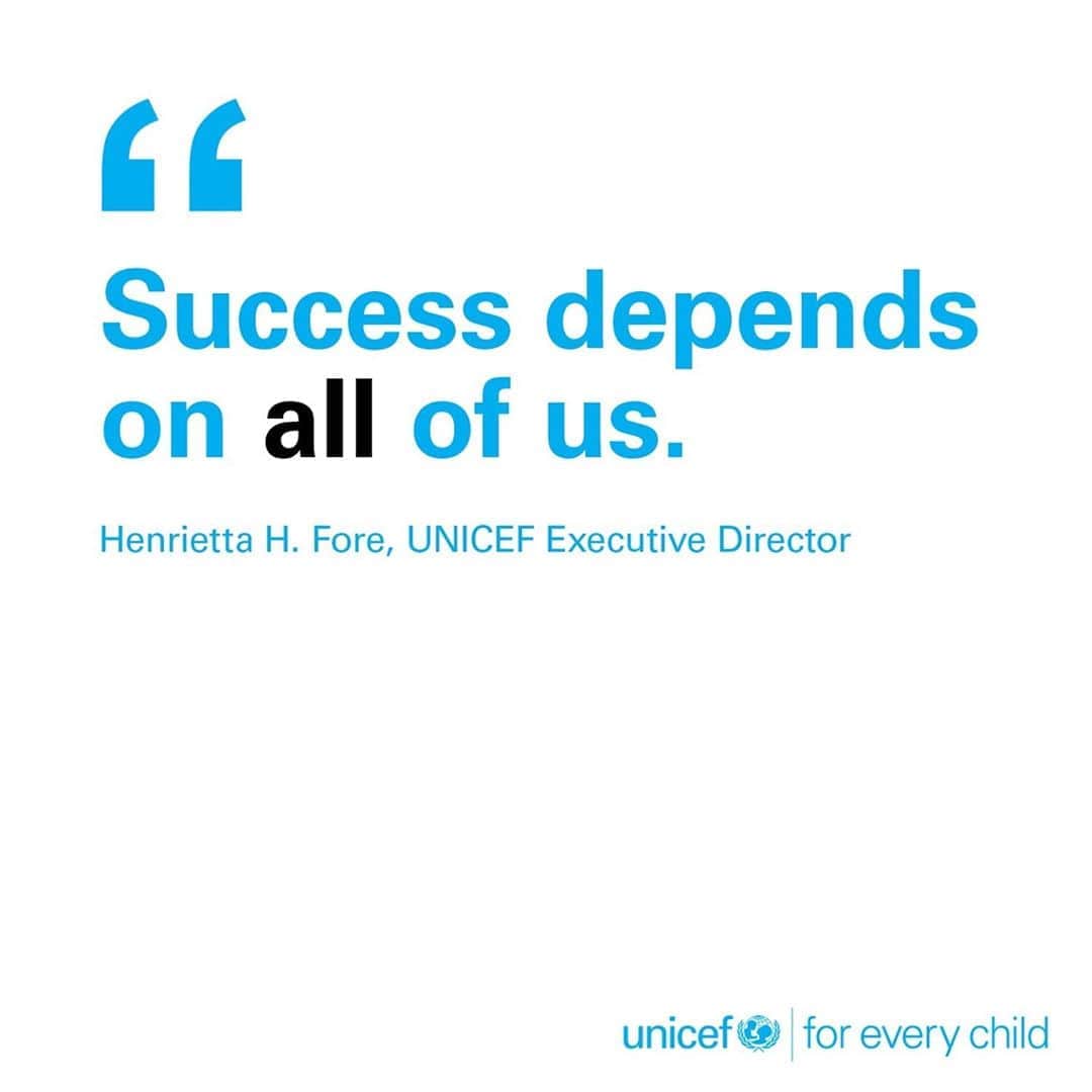 unicefのインスタグラム