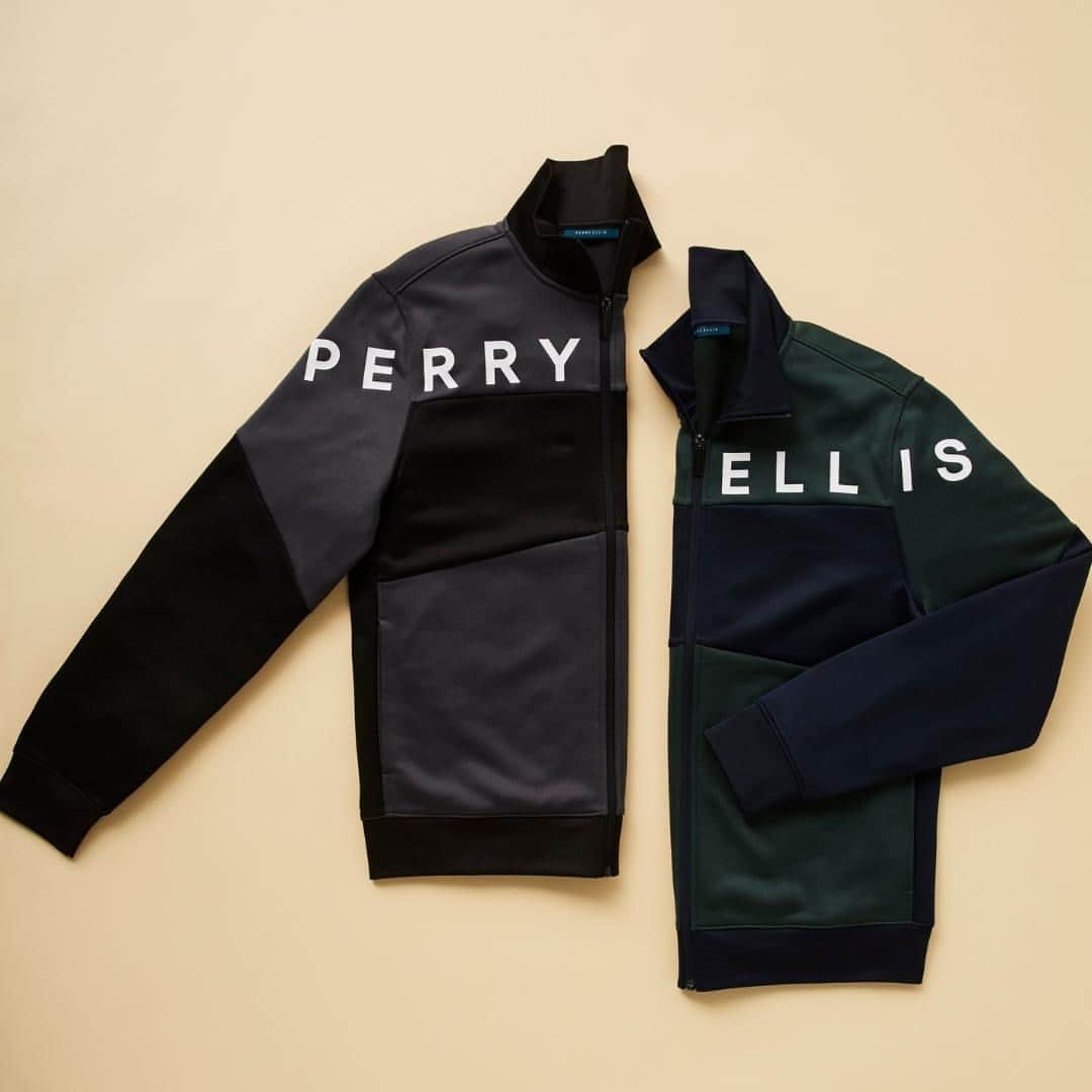 ペリーエリスのインスタグラム：「Your new favorite jacket just landed, with our moisture-wicking technology to keep you cool and dry all season long #lifereadysince1976」