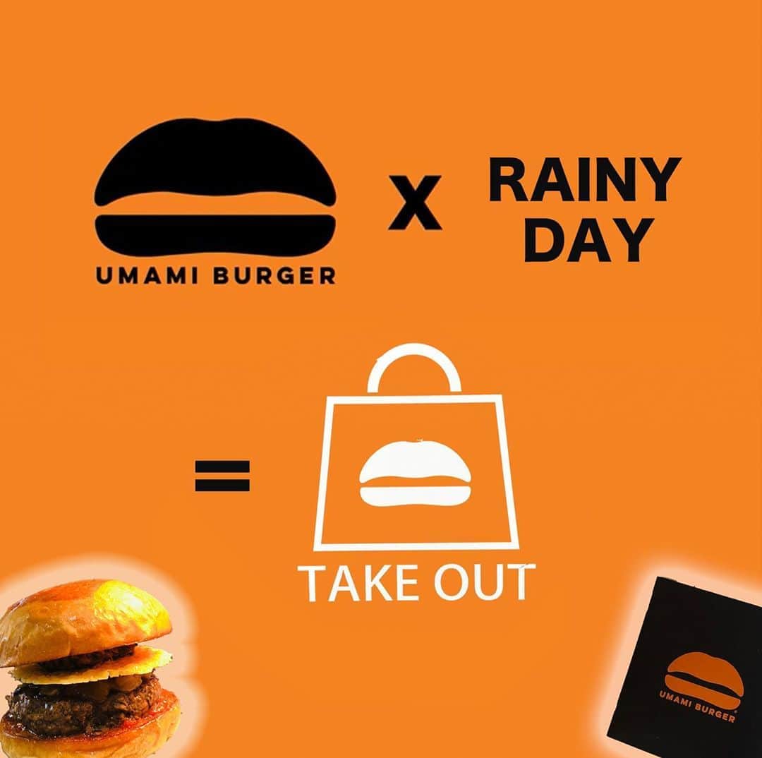 のインスタグラム：「. 今日は朝から雨模様ですね。 こんな日は、UMAMI BURGERのテイクアウト日和です❗️😊  ウマミバーガーではドリンクセットも含めすべて便利なテイクアウトをご利用頂けます✨ 新しい「ボタニカルバーガー」 をはじめ美味しいバーガーを沢山ご用意しております🍔 UMAMI BURGERらしいオリジナリティー溢れるグルメバーガー🍔是非テイクアウトでもお試しください❗️  スタッフ一同、皆様のご来店をお待ちしております❗️😊  #stuckwithyou #staysafe #ウマミバーガー #umamiburger #テイクアウト #takeout #ウマミバーガー南町田グランベリーパーク店 #ウマミバーガー有明ガーデン店 #ウマミバーガー錦糸町PARCO店 #ウマミバーガー横浜ベイサイド店 #ウマミバーガー恵比寿三越店 #ウマミバーガー青山店 #ウマミバーガーみなとみらい店 #InstaFood #グルメバーガー #グルメランチ #バーガー #food #foodie #deri #foodgram」