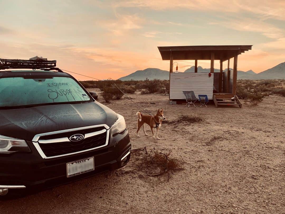 Subaru of Americaさんのインスタグラム写真 - (Subaru of AmericaInstagram)「"Camping in the desert has some major perks like getting my 100% perfect #subaruandsunsets pictures 😍." Comment your favorite place to watch the sunset.  (📸 🗣️ : @maryjayevoyles)」10月1日 7時49分 - subaru_usa