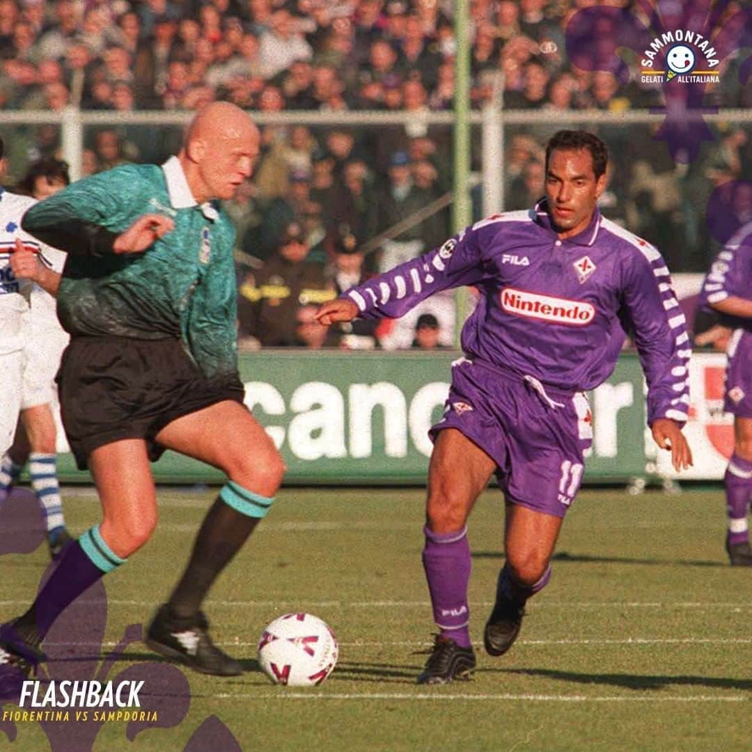 ACFフィオレンティーナさんのインスタグラム写真 - (ACFフィオレンティーナInstagram)「FLASHBACK  🎞️   🆚 Sampdoria 📅 1999 ⚜️ Edmundo    Powered by @gelatisammontana  🍦 #ForzaViola 💜 #Fiorentina」10月1日 18時00分 - acffiorentina