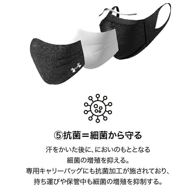 ABCマートさんのインスタグラム写真 - (ABCマートInstagram)「. <10/1(thu) 9:00 Release>  Under Armour   UA Sports Mask 1368010 002BLK/CHC/SVC ￥3,000+tax  ついに発売開始！ 快適さを追求し　スポーツに最適 仲間を守り　環境にも配慮  #UAスポーツマスク #アンダーアーマー  ※販売店舗はABCオンラインサイトをご確認ください。 @abc_mart_japan」10月1日 9時51分 - abc_mart_japan