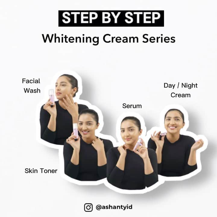 ASHANTY BEAUTY CREAM OFFICIALのインスタグラム：「Selalu terganggu dengan wajah kusam dan berminyak ? Dapatkan wajah sehat, cerah berseri, bebas kusam, minyak berlebih dan pori - pori besar pada kulit wajah menggunakan skincare by Ashanty. Ashanty Beauty Cream Whitening Series menjadi solusi yang tepat untuk atasi masalah kulit kusam dan berminyak 🌸  Yuk mulai merawat dan menutrisi kulit wajah dari sekarang menggunakan rangkaian skincare by @ashantyid dan dapatkan hasil kulit wajah idaman.  _____________________________ Informasi dan pemesanan  Ashanty Beauty Cream Chat Via WA : WA: 081293823950 WA: 081287388885 WA: 085781140354 WA: 087778489900 ⚡️ Fast Respons Click Link On Bio Instagram @ashantyid ❣️ ______________________________ #ashantybeautycream #creamashanty #skincareashanty #skincare #skincareartis #skincarelokal #creamwajah #creamperawatanwajah #obatjerawat #jerawat #kosmetik #krimwajah #creamwajah #whiteningcream #ashantyid #ashanty」