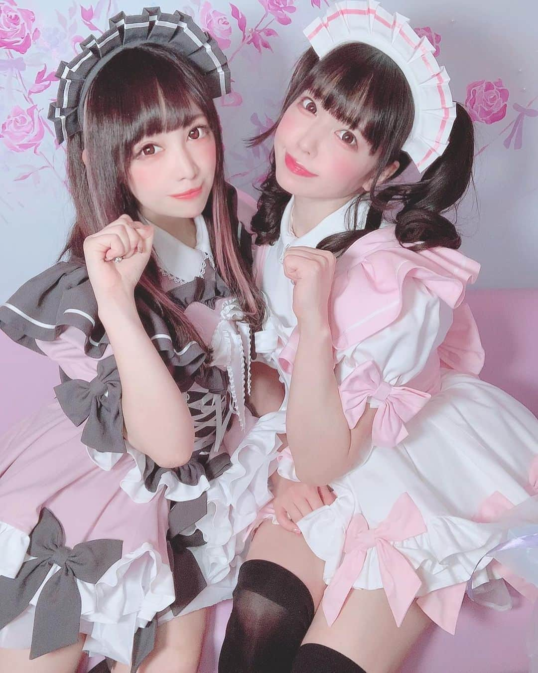 恋汐 りんごさんのインスタグラム写真 - (恋汐 りんごInstagram)「🖤 💘 🖤 💘 ♡RABBIT CASTLE ♡ キャロラインちゃんプロデュースのメイドカフェ10/1にOPENなのって(Ｕ∩ 'ᴗ' ∩Ｕ) ♡ レセプションにおじゃまして かわいいメイドふく着せてもらったなの♡(Ｕ∩ 'ᴗ' ∩Ｕ)♡ ♡ 空間もお衣装もかわいかった〜♡ ♡ (Ｕ∩ 'ᴗ' ∩Ｕ) #メイドカフェ  #メイド服  #恋汐りんご #japaneseculture  #japanesegirl」10月1日 10時49分 - sioringogo