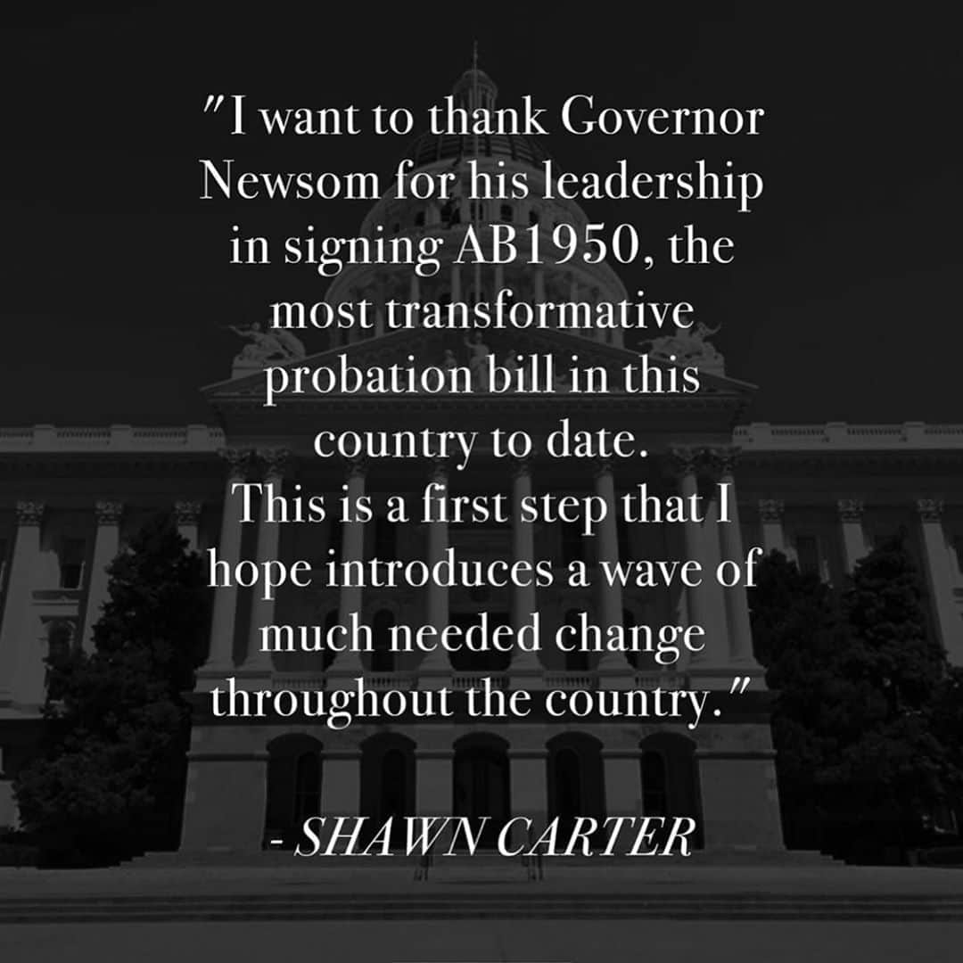 スウィズ・ビーツさんのインスタグラム写真 - (スウィズ・ビーツInstagram)「Congrats to my brother Shawn Carter this is Big ! During a time like this my brother helped change the probation law with the Cali  GOV🙌🏽 This mean you now  have a 1yr to 2yr max not the 6yrs 13yr plus it has been wow this is BIG!!!! HOVA 🥂」10月1日 11時07分 - therealswizzz