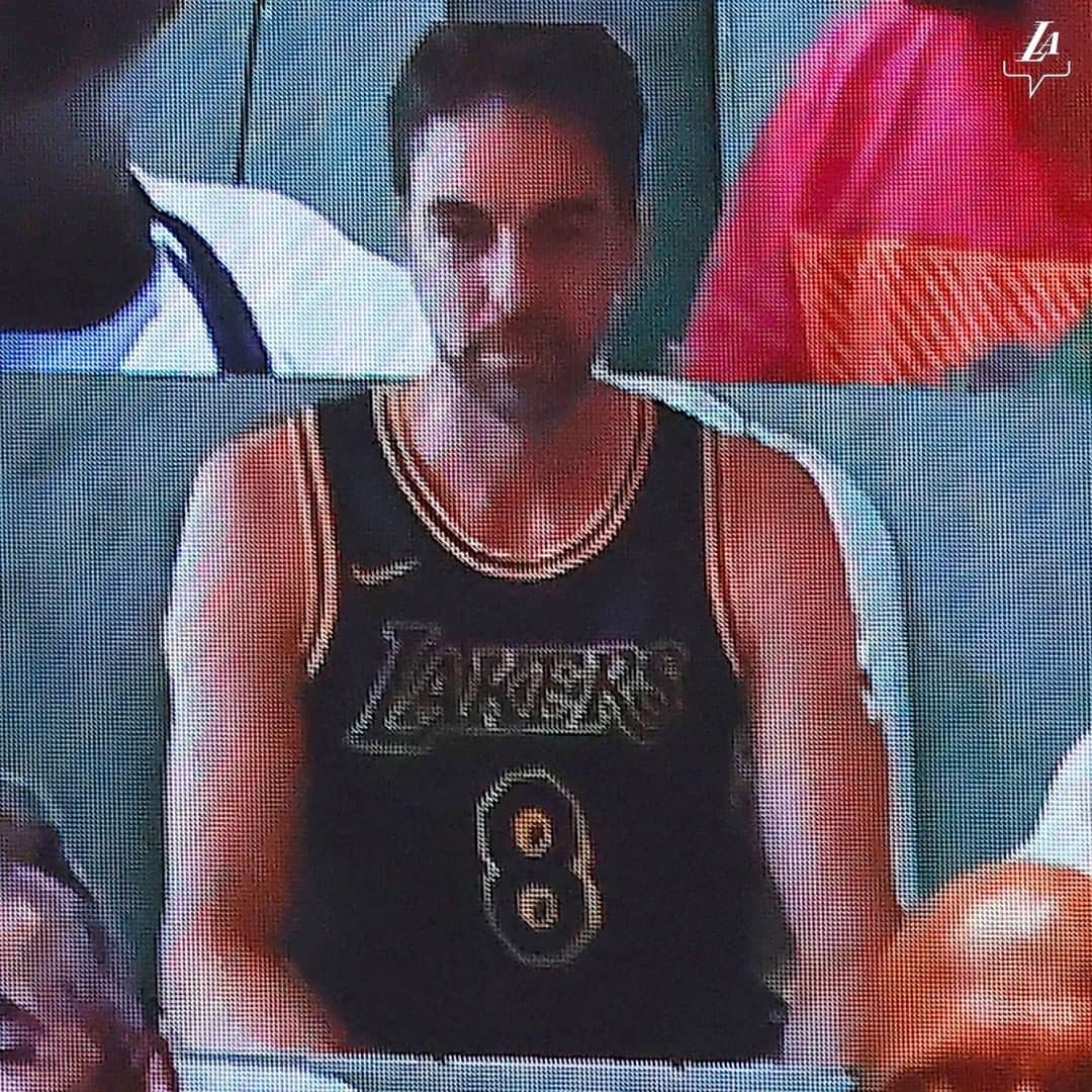 Los Angeles Lakersさんのインスタグラム写真 - (Los Angeles LakersInstagram)「We love that jersey, @paugasol 🖤」10月1日 12時08分 - lakers