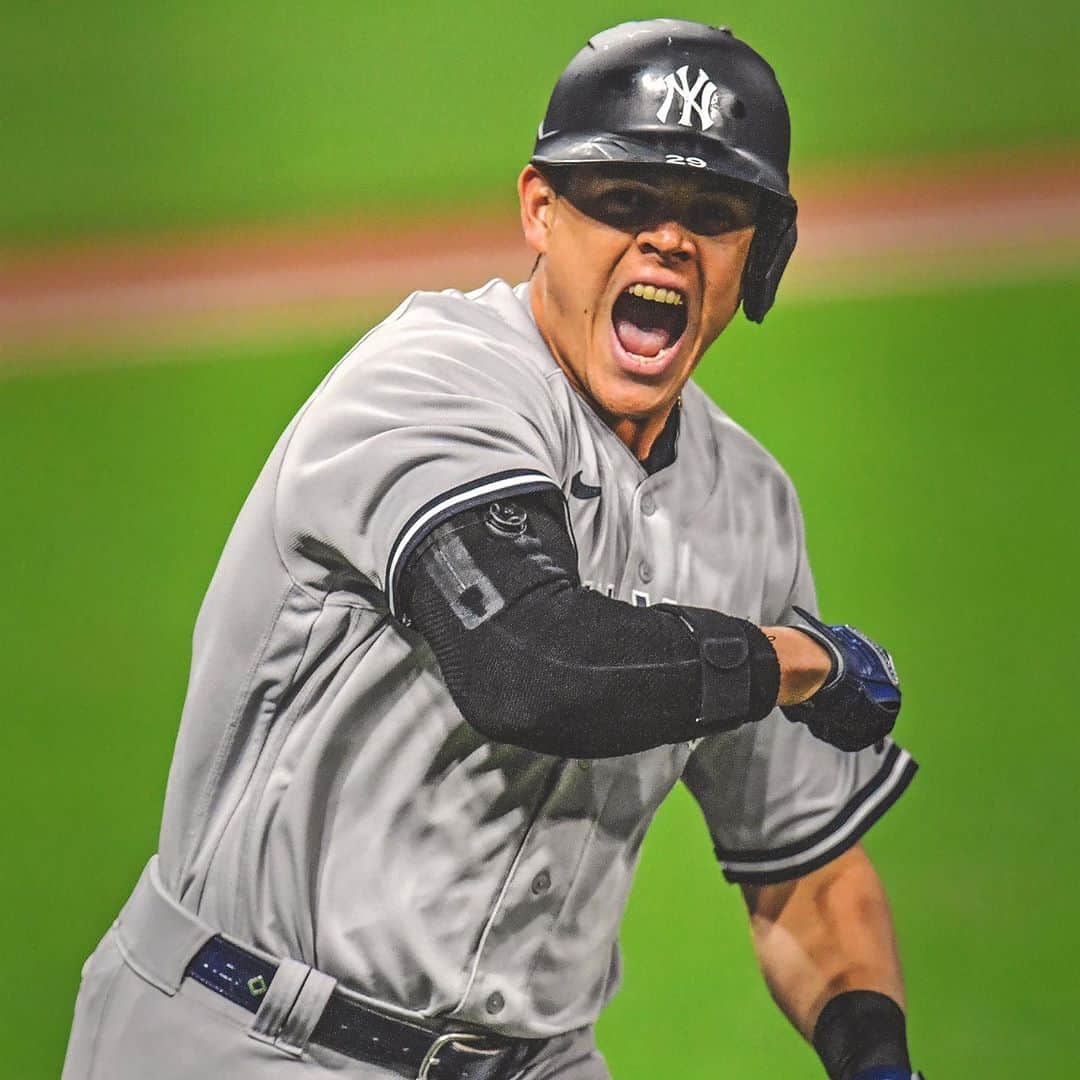ニューヨーク・ヤンキースのインスタグラム：「Gio, What A Night.」
