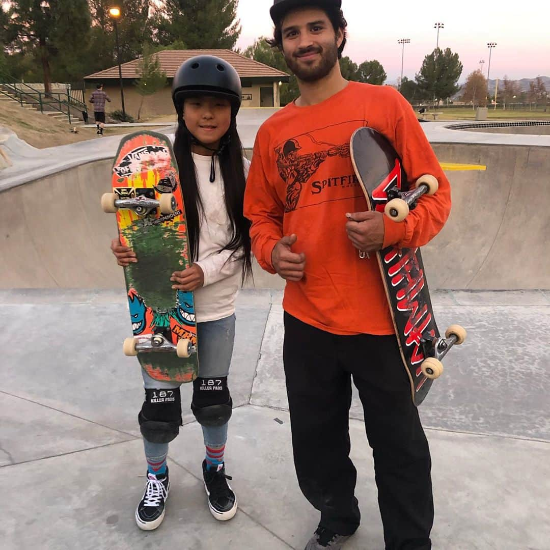 開心那さんのインスタグラム写真 - (開心那Instagram)「☻* Thank you so much🔥🔥🔥🙏🙏🙏😝🤩  Homies Ep4 is now playing on @thrashermag 📹 @bonelesszine   @thrashermag @vansskate @vansskateapac  @hotdoggeryesso  @welcomeskateboards  @spitfirewheels  @advanceskate  @mbm_parkbuilders   #Repost @vansskate with @make_repost ・・・ The Homies invaded the Inland Empire! Hit the link in our story and watch @RonnieSandoval_NFC, @_PedroDelfino, @Top.Roman, @ButtSlide, and @Cocona.Hiraki get some hot laps in Lake Elsinore. 📹: @BonelessZine」10月1日 15時44分 - cocona.hiraki