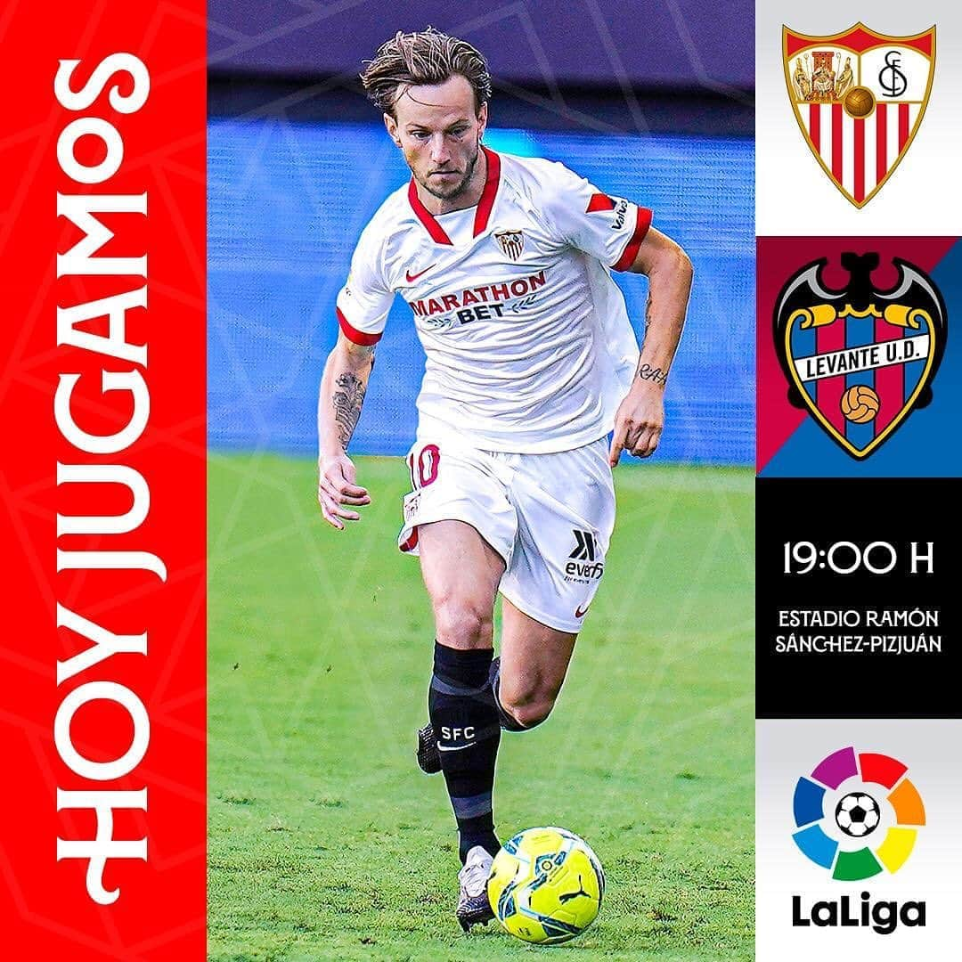 セビージャFCさんのインスタグラム写真 - (セビージャFCInstagram)「Vuelve @laliga al Ramón Sánchez-Pizjuán. 🏟 😍   ¡Vamos, mi Sevilla! ⚪️🔴  #SevillaFCLevante #WeareSevilla #NuncaTeRindas」10月1日 17時06分 - sevillafc