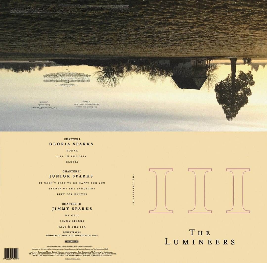 The Lumineersさんのインスタグラム写真 - (The LumineersInstagram)「The original vinyl packaging for III 😍  Thanks @asuttonparade」10月2日 4時09分 - thelumineers