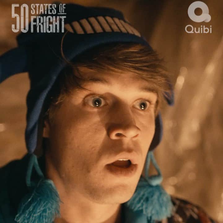 コリン・フォードのインスタグラム：「Stoked to share this with you guys, our #50StatesOfFright episode “Red Rum” is out now only on @quibi check it out and let me know what you think 🩸 😎」