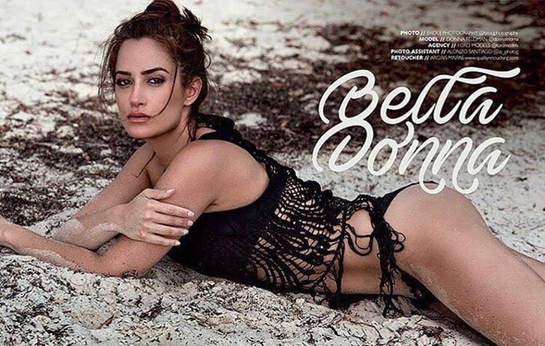ドナ・フェルドマンのインスタグラム：「#tbt to this #editorial by @broujphotography . . I’ll be seeing you again very soon #miamibeach @qpmag」