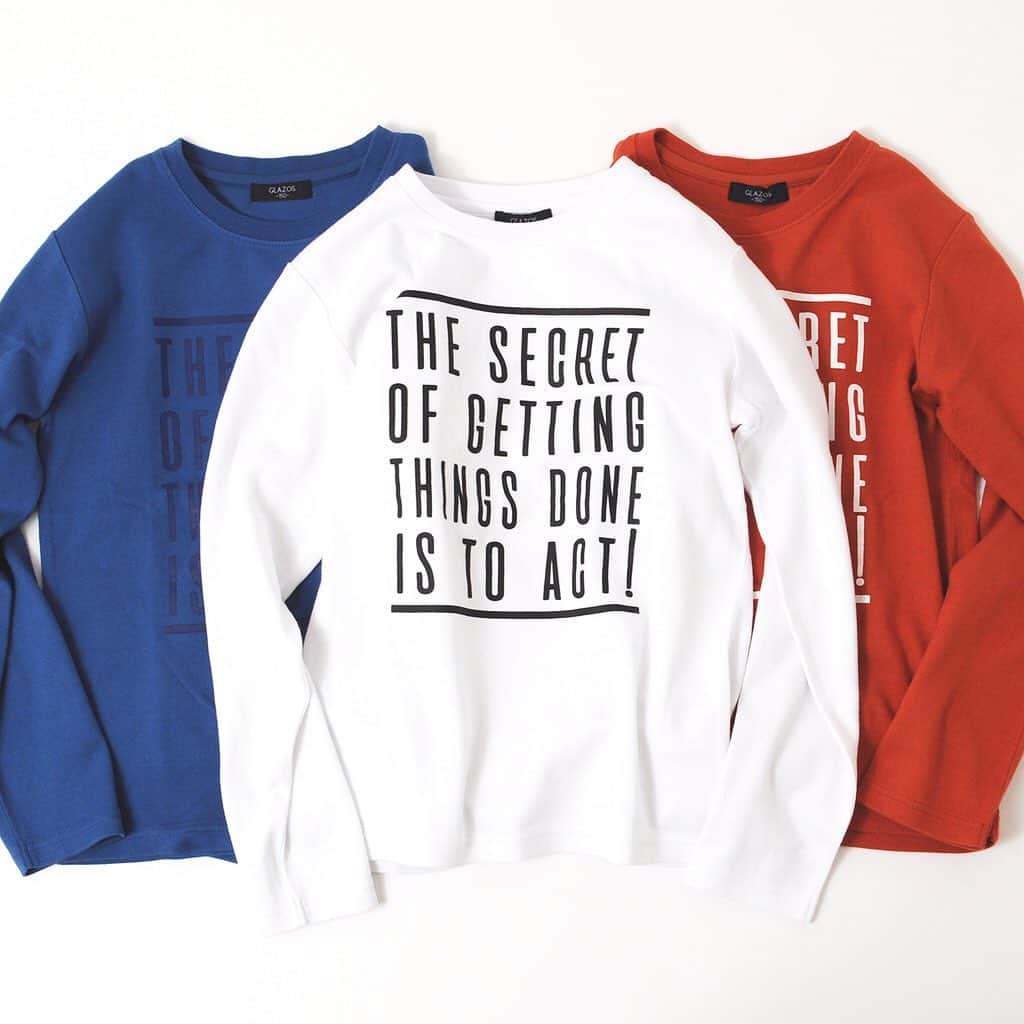 GLAZOSのインスタグラム：「. #new items GLAZOS新作入荷しております◎ . 早いものでもう10月！ まだアウターを着るほどではないけれど さすがに半袖だと肌寒い…秋も半ばです◎ . 秋冬定番ともいえるスウェットや羽織、秋冬らしい素材のボトムなども入荷しております。 . ぜひサイトの方チェックしてみてください～ . . . #glazos #kidsootd #kidsfashion #kidscoordinate #kidsfashion #kids #mensfashion #mensstyle #boy #おそろいコーデ #兄弟 #小学生コーデ #小学生男子 #おでかけコーデ #中学生男子 #小5 #小6 #キッズファッション #男の子ママ #男子 #小学生 #新作 #秋 #fall #sweat」