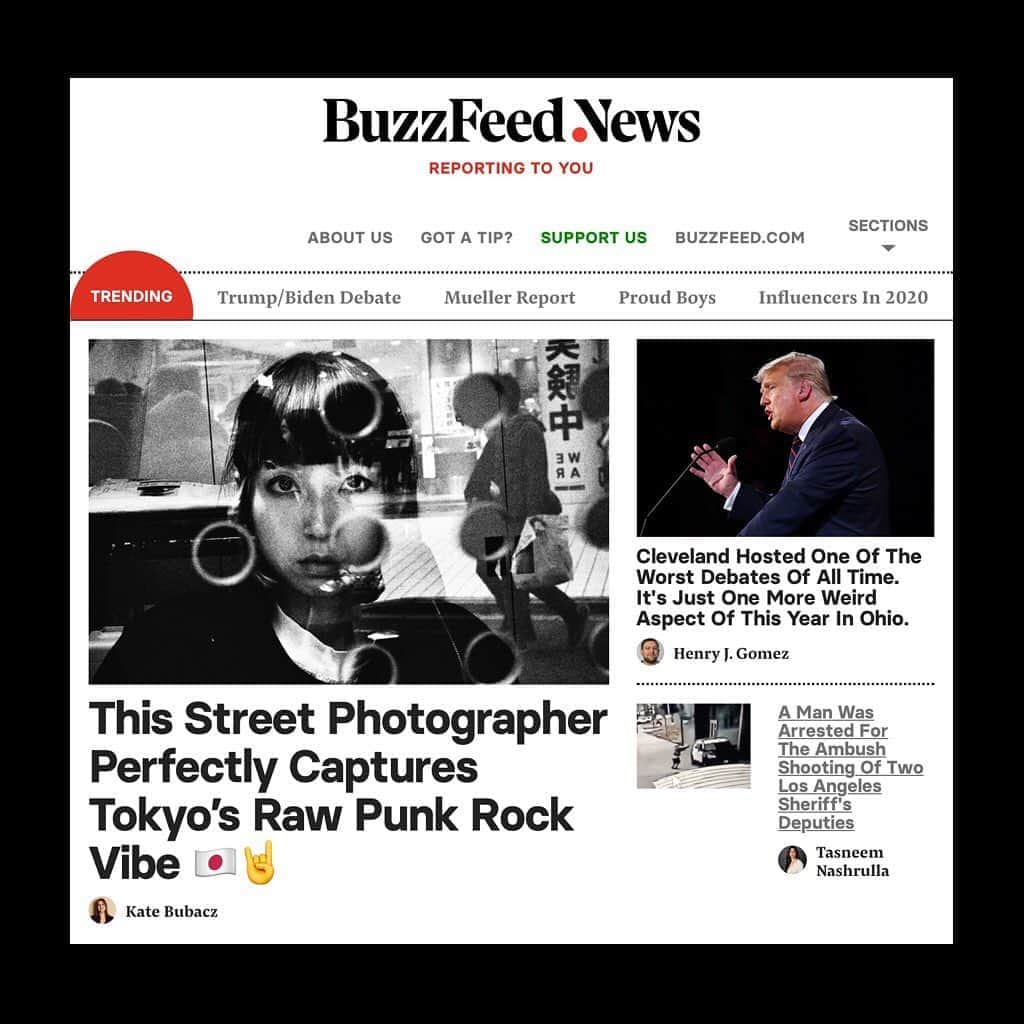 Tatsuo Suzukiさんのインスタグラム写真 - (Tatsuo SuzukiInstagram)「Featured on BuzzFeed,now top trending.  Thank you very much!  BuzzFeedでインタビューが掲載されました。 有り難いことにトレンドのトップになっています。 皆さまに感謝です。 ありがとうございます。  These Photos Perfectly Capture The Punk Rock Side Of Tokyo  https://www.buzzfeednews.com/article/katebubacz/photos-tokyo-tatsuo-suzuki」10月1日 20時01分 - tatsuo_suzuki_001