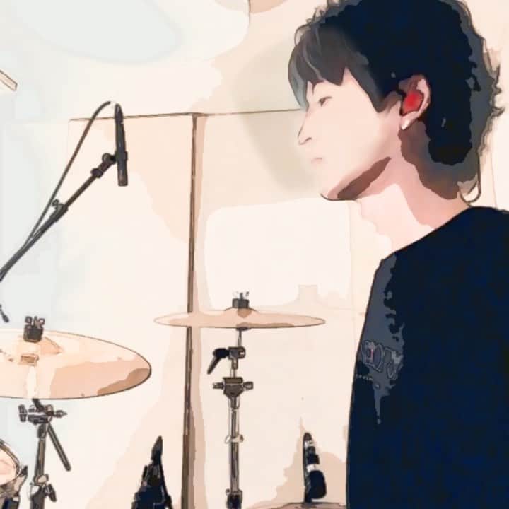 坂東慧のインスタグラム：「今日はSho’s Jam! ドラムセットも豪華に！ #drums #drummer #drumstagram #drummerlife #坂東慧」