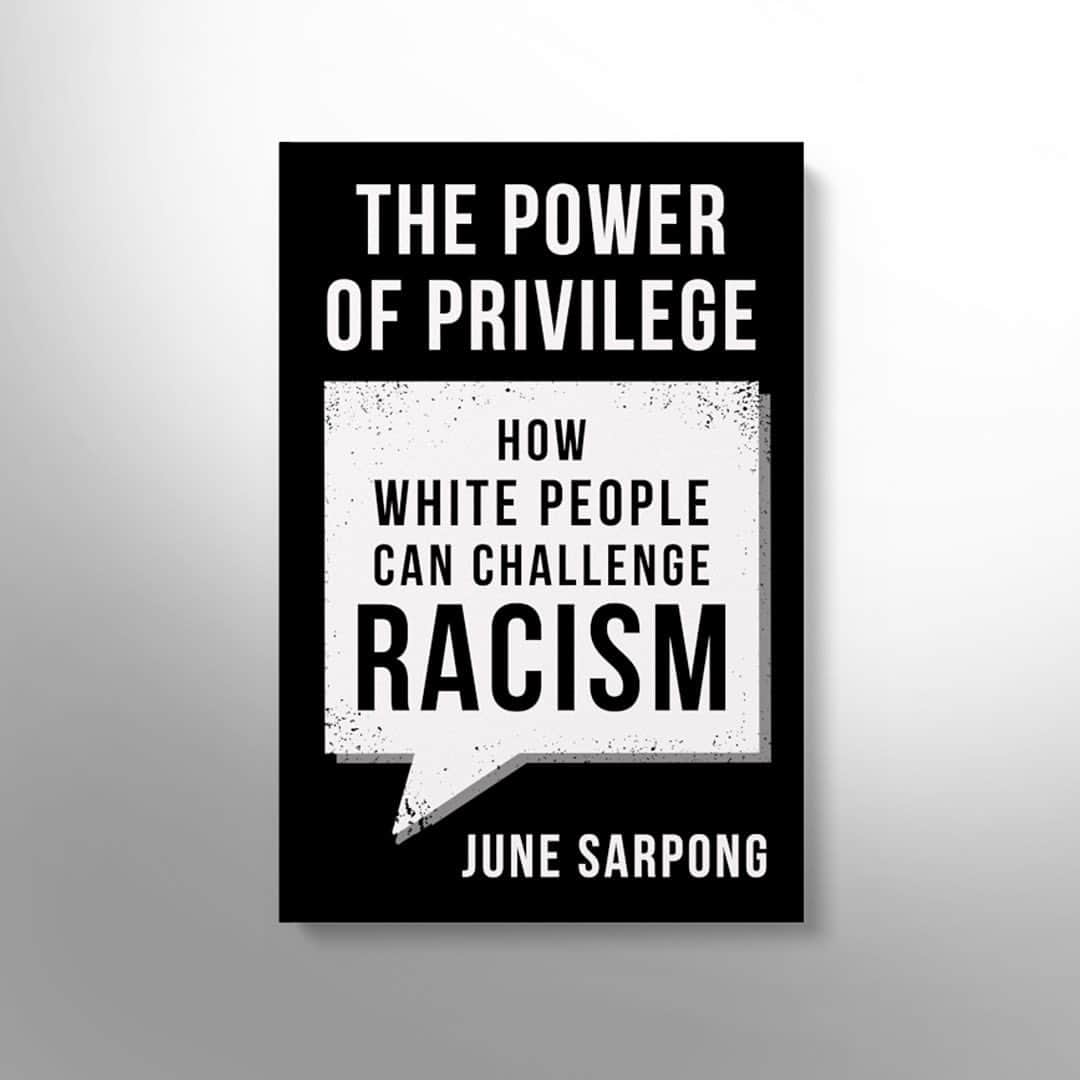 のインスタグラム：「@junesarpo: I am so excited that my book “The Power of Privilege” publishes today. It is a pocket-sized book full of practical steps and action-driven solutions that you can use to help build a fairer future for all.  Available in all good book shops including @waterstones.   #powerofprivilege #diversebooks #diversespines #blackgirlmagic #educate #blackhistorymonth #allyship #sharethemicuk #sharethemicnow」