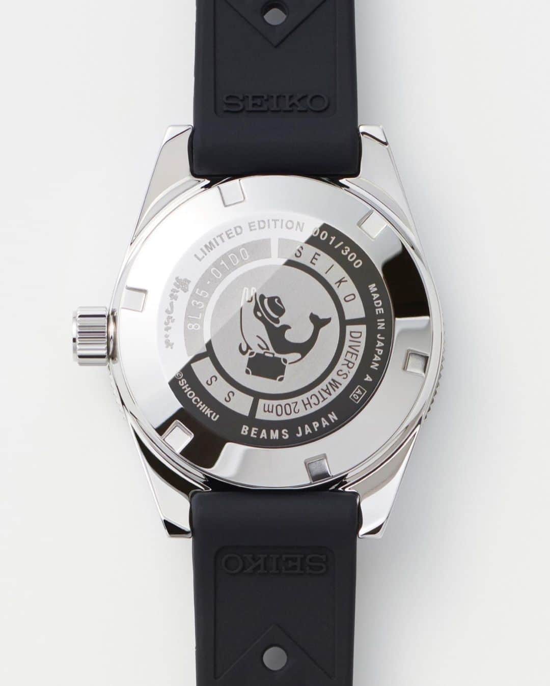 ビームスさんのインスタグラム写真 - (ビームスInstagram)「SEIKO × BEAMS JAPAN "SEIKO 1965 Mechanical Diver's Watch"  @beams_japan @beams_japan_kyoto 1965年に誕生した国産初のダイバーズウォッチである『SEIKO 1965 Mechanical Diver's Watch』 の復刻モデルをBEAMS JAPANが別注！！国民的映画『男はつらいよ』初期作品の劇中で、寅さん役の渥美清がオリジナルモデルを着用していたことでも知られ、映画公開から半世紀の時を経て『SEIKO DIVER'S』と『男はつらいよ』がBEAMS JAPANとのコラボレーションにより再び共演を果たしました！  時計ファンのみならず、寅さんファンにもたまらない本スペシャルアイテムを、本日よりBEAMS公式オンラインショップにて先行予約をスタートします。  詳しくはHPをチェック！ https://www.beams.co.jp/news/2150/  @seikowatchjapan @torasan_50th  #1965_Mechanical_Diver’s_Watch #SEIKO_DIVER'S #男はつらいよ_ビームス篇 #beamsjapan #ビームスジャパン #beams #ビームス  #新宿 #渋谷 #京都」10月1日 20時54分 - beams_official