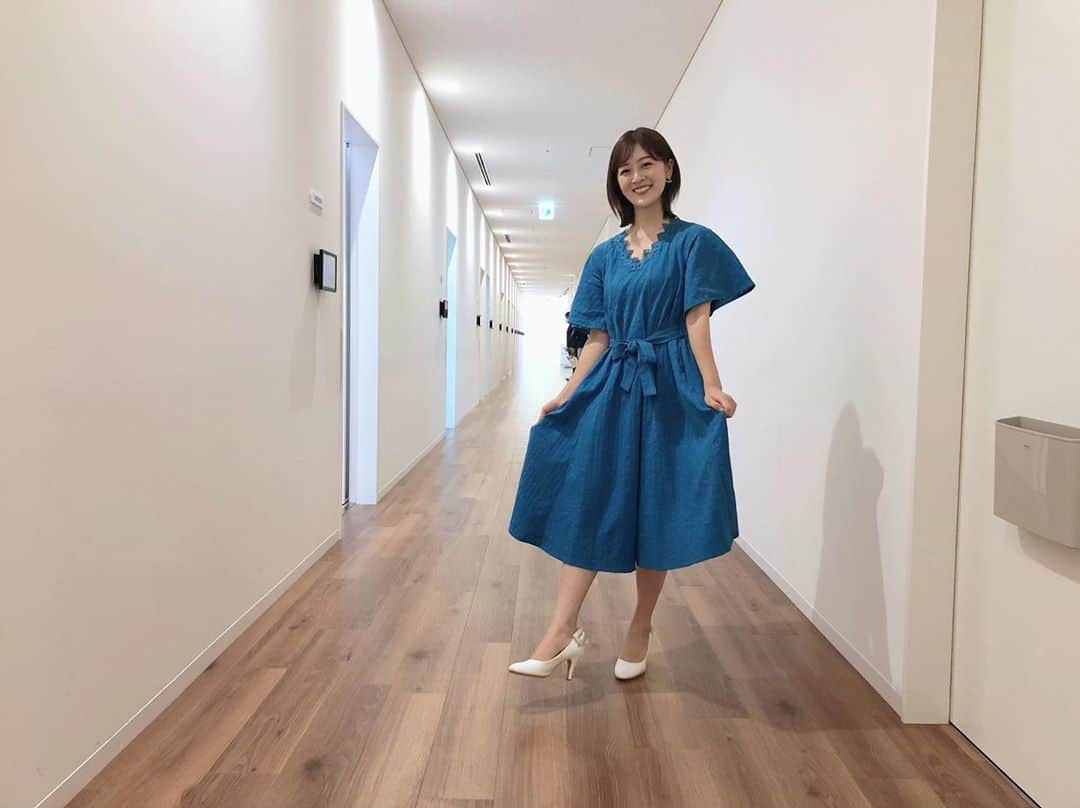 中村秀香のインスタグラム：「今朝は #すまたん 担当日でした🌟  今週から新装開店！ 私は木曜日・金曜日の担当となります(o^^o)  明日もよろしくお願い致します✨」