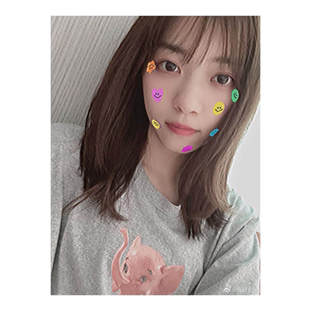 西野七瀬さんのインスタグラム写真 - (西野七瀬Instagram)「今日は中秋節です。 月はとても綺麗です。🐰 新しい作品を撮影しています。 じゃあまたね！🤗 (Weiboより) #西野七瀬 #なぁちゃん #なーちゃん #nishinonanase #nanase #nachan #nanasenishino #七瀬 #西野七瀬推し #ななせまる 元#アイドル 元#乃木坂46 #かわいい #japan #idol #oshi #nogizaka46 #西野七瀬好きな人と繋がりたい」10月1日 21時10分 - nishino.nanase.fan