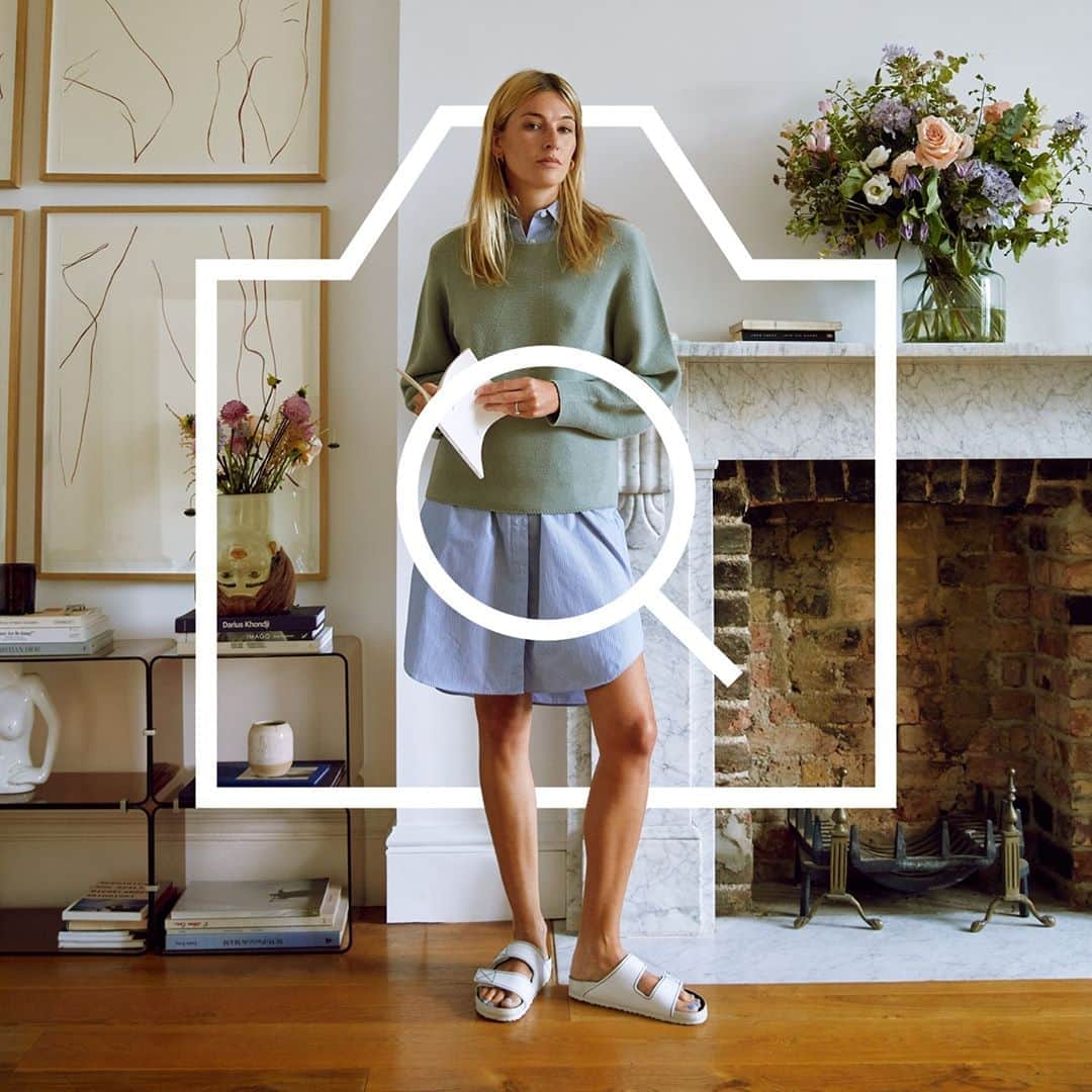 UNIQLO UKのインスタグラム：「Struggling to find your style for the new season? Download the Style Hint app now and discover wardrobe inspiration. @camillecharriere #StyleHint」