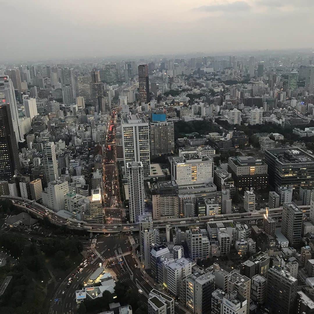 丸山奏子さんのインスタグラム写真 - (丸山奏子Instagram)「打ち合わせ前の空いてる時間に、みんなで東京タワーにのぼったよ！ オジサンズが無邪気すぎて微笑ましかった☺️  #赤坂ドリブンズ #東京タワー #WIO #うぃおー」10月1日 22時10分 - maruko.ochibi