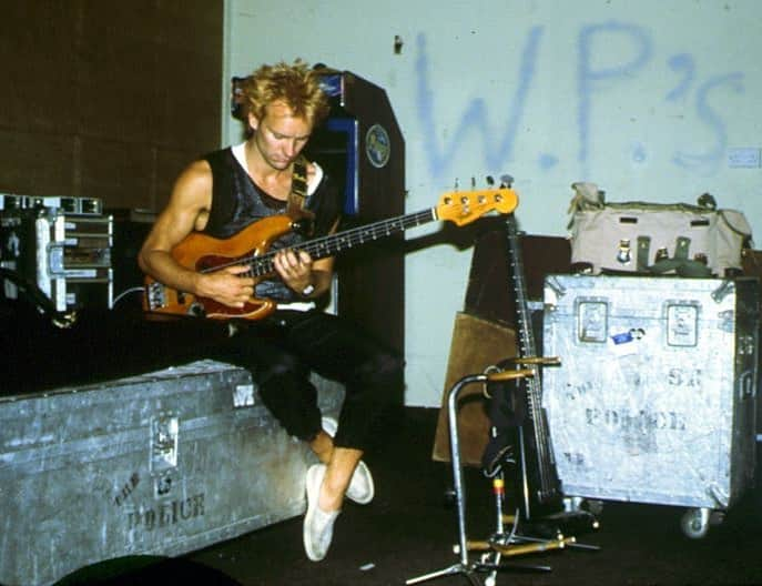 スティングさんのインスタグラム写真 - (スティングInstagram)「Synchronicity Tour Rehearsals, Los Angeles, circa 1983 #tbt #synchronicity #thepolice 📷 PHOTO BY: Danny Quatrochi」10月1日 23時04分 - theofficialsting