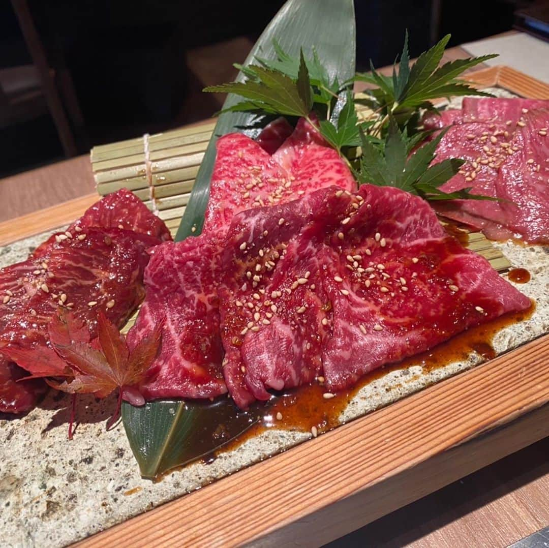 中山星香さんのインスタグラム写真 - (中山星香Instagram)「焼肉のタレが垂れてましたね笑 今まで食べた焼肉の中でもトップクラスで美味しかった🥺 #星香クオリティ #焼肉 #ひらく」10月1日 23時23分 - seika0705n