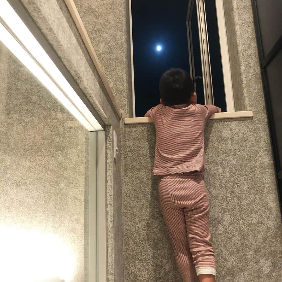 のインスタグラム：「・ 中秋の名月🌝🐇🍡 ・ ・ #fullmoon #たろーしんの秋」