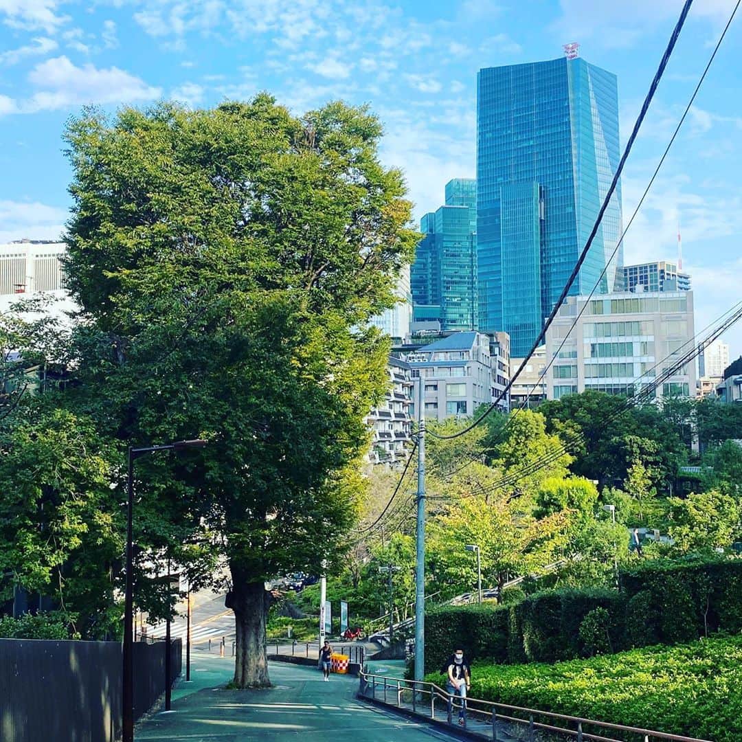 のインスタグラム：「中秋快樂🌕 秋になりました。今日は一日自転車での移動。キンモクセイの香りがそこかしこでして、なんとも気持ちのいい日でした！おかげで満月も美しい…」