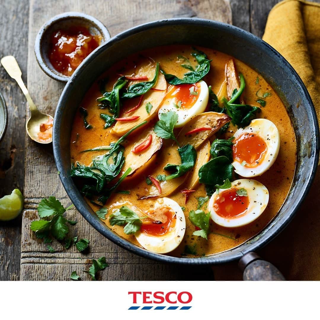 Tesco Food Officialさんのインスタグラム写真 - (Tesco Food OfficialInstagram)「Hip hip hooray, it’s #WorldVegetarianDay!  Head to our story for some supreme vegetarian inspiration, (including sensational Swede curry).」10月2日 0時00分 - tescofood