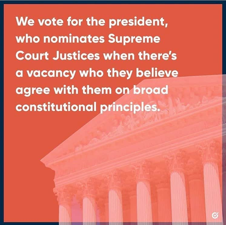 レオナルド・ディカプリオさんのインスタグラム写真 - (レオナルド・ディカプリオInstagram)「From @WhenWeAllVote: Supreme Court nominations impact us for a lifetime. We don’t directly elect Supreme Court Justices, but our elected officials do.  Make sure you have a say and register to vote.」10月2日 0時11分 - leonardodicaprio