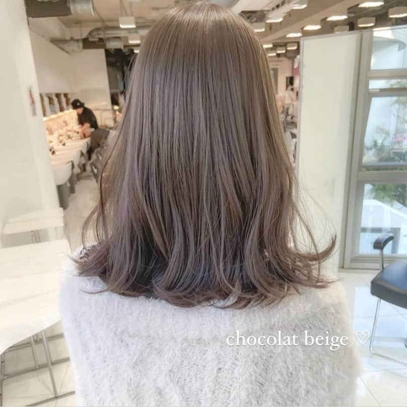 佃加菜のインスタグラム：「人気の色味♡ chocolat beige ♡」