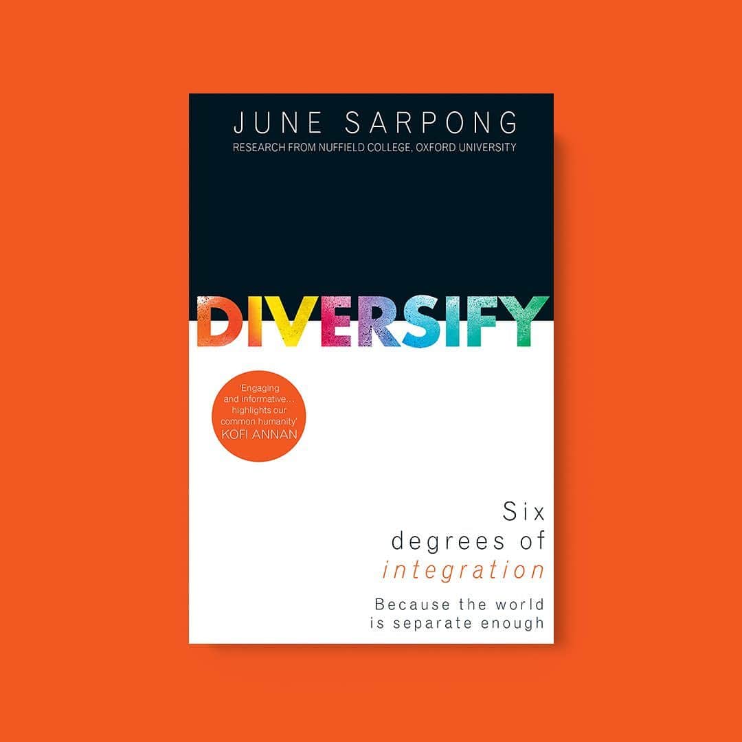 のインスタグラム：「@junesarpo: INCLUSION is better for EVERYONE . Using evidence from Oxford University, in Diversify I explore exclusion in its many forms and help challenge limiting beliefs so that together we can begin to celebrate difference, rather than fear it. I outline six simple steps that can help readers overcome unconscious bias, and create a more diverse, integrated society that’s better for everyone.  Link to purchase in Victoria’s story.   #diversebooks #diversespines #blacklivesmatter #blackgirlmagic #diversify #sharethemicuk #unity #inclusion #inclusionmatters」