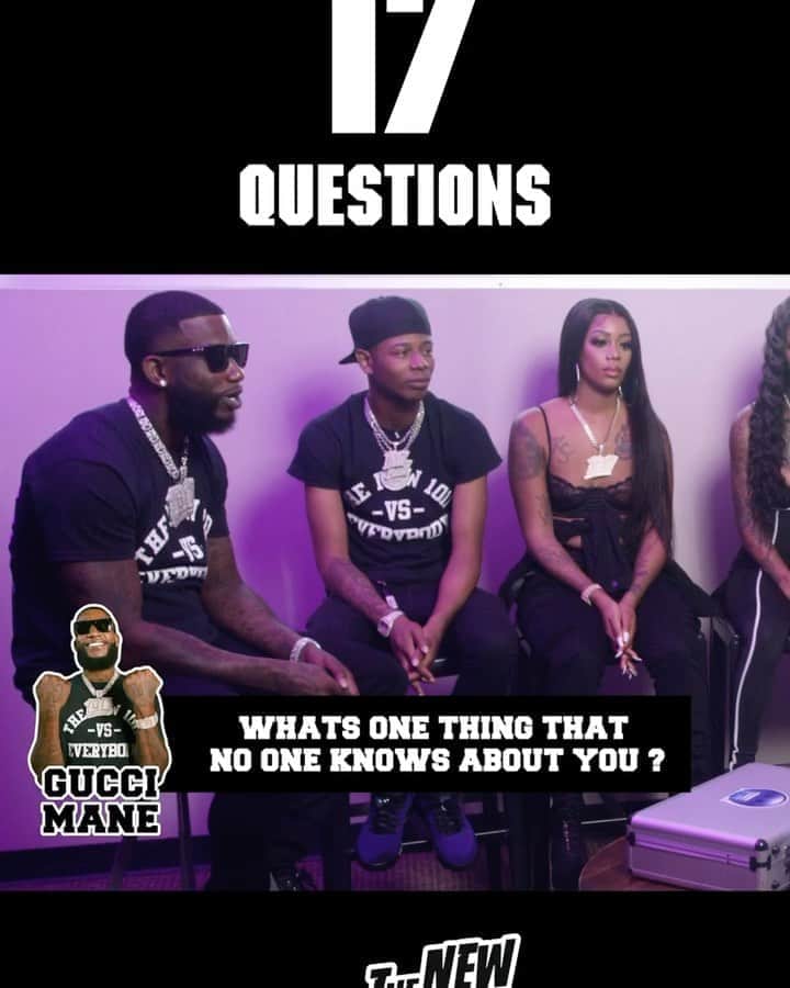 のインスタグラム：「17 questions with #TheNew1017 link in bio 😂 🥶💰 @poohshiesty  @foogiano @bigscarr @odr.roboy @luvenchanting  @kshiday 🥶🥶🥶🥶🥶🥶」