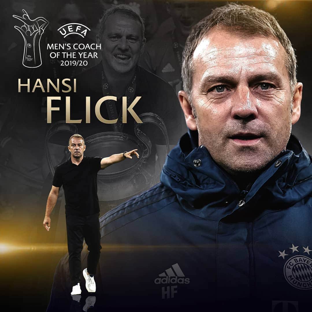 UEFAチャンピオンズリーグさんのインスタグラム写真 - (UEFAチャンピオンズリーグInstagram)「🗣️ UEFA Men's Coach of the Year  He won EVERY game in the #UCL... 🏆 𝗛𝗔𝗡𝗦𝗜 𝗙𝗟𝗜𝗖𝗞 🔴  #UEFAawards  #UCLdraw」10月2日 1時33分 - championsleague