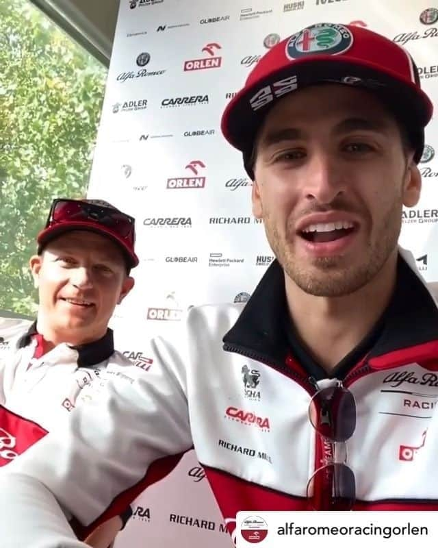 F1のインスタグラム