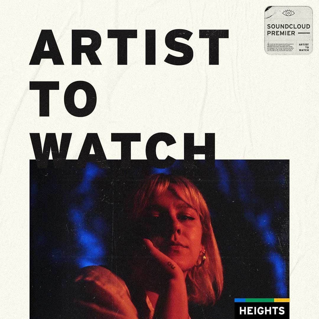 サウンドクラウドのインスタグラム：「#ATW this week is @heights__xo ⁠⠀ ⁠⠀ Swipe to get to know her and hit the link in bio to stream her blend of sonic bliss ✨」