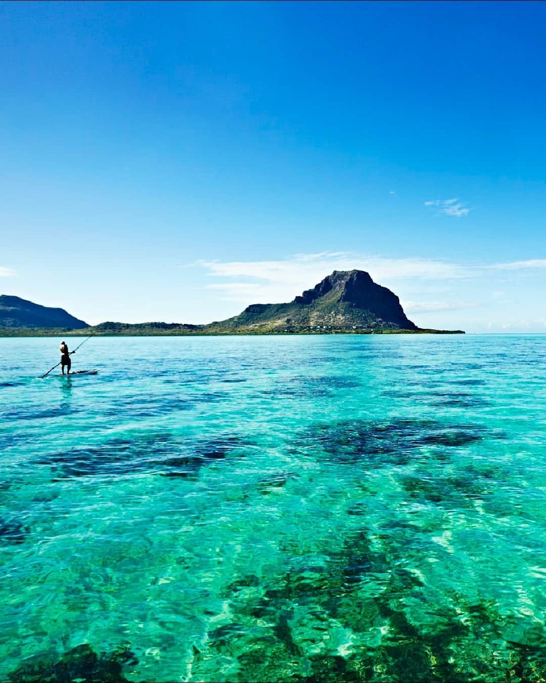 Lonely Planetのインスタグラム：「Working from home has become more prevalent as the world deals with the COVID-19 pandemic, and working from a tropical island certainly sounds idyllic.   Mauritius is introducing a renewable premium travel visa to eligible non-citizens for a maximum period of a year. Interested? Tap the link in our bio to find out how to make this island your next office.」