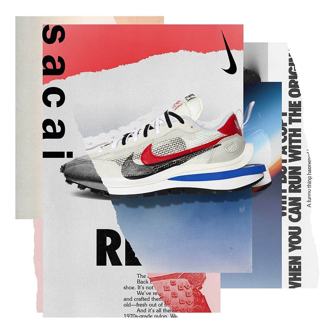 HYPEBEASTさんのインスタグラム写真 - (HYPEBEASTInstagram)「@hypebeastkicks: Take an official look at the upcoming @sacaiofficial x @nike Vaporwaffle. Arriving in two colorways, the brand continues the fusion elements of two influential Nike Running silhouettes — 1983’s Pegasus and 2017’s record-smashing Vaporfly — the Vaporwaffle is an intricate homage to the Swoosh’s history and an apt follow-up to sacai’s ultra-popular LDVWaffle. Both colorways are set to drop on November 13 for $180 USD.⁠⠀ Photo: Nike⁠」10月31日 6時41分 - hypebeast