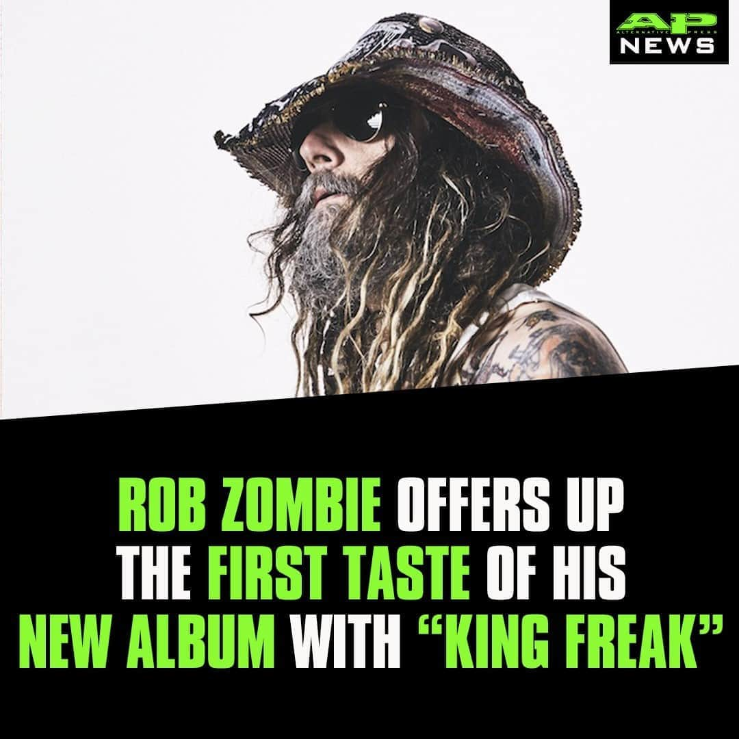 Alternative Pressさんのインスタグラム写真 - (Alternative PressInstagram)「After 5 long years without the King Freak dominating our airwaves with new music, @robzombieofficial has returned with his first new single “The Triumph Of King Freak” and just in time for Halloween⁠ LINK IN BIO⁠ .⁠ .⁠ .⁠ #robzombie #robzombieofficial #thetriumphofkingfreak #altpress #alternativepress」10月30日 22時15分 - altpress