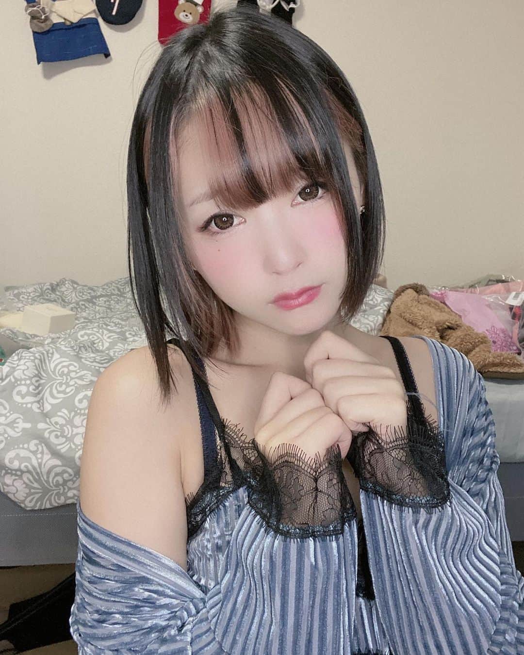 霧宮てんのインスタグラム：「また可愛い部屋着げっとー❣️」