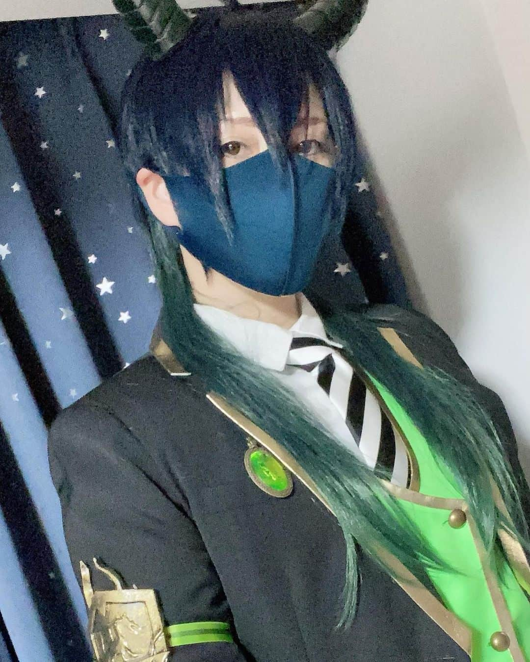 麗華さんのインスタグラム写真 - (麗華Instagram)「The new costume is complete.  I don't have makeup on.🤣🤣  I will wear this costume at an online event tomorrow.」10月30日 22時32分 - reika_japan_