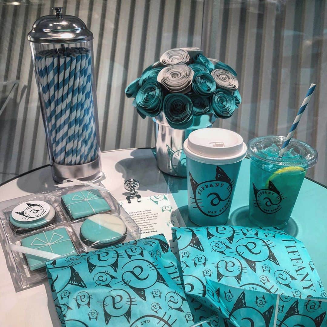 Natsukoのインスタグラム：「#tiffanycafe #archive」